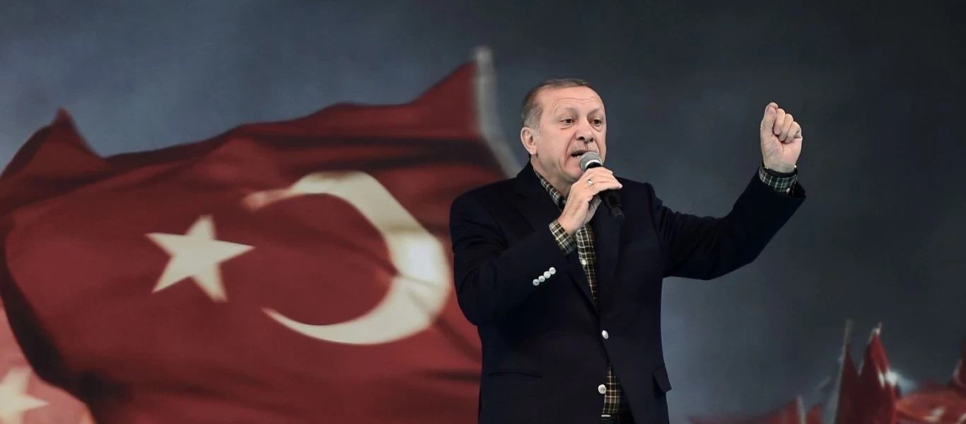 Γεωτρήσεις εντός ελληνικής υφαλοκρηπίδας και κυπριακής ΑΟΖ εξήγγειλε ο Τούρκος πρόεδρος Ρ.Τ.Ερντογάν